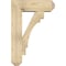 Ekena Millwork Merced Craftsman Rough Sawn Bracket w/ Offset Brace, Douglas Fir, 8"W x 24"D x 36"H BKT0806X24X36MRC04RDF - alternate 4